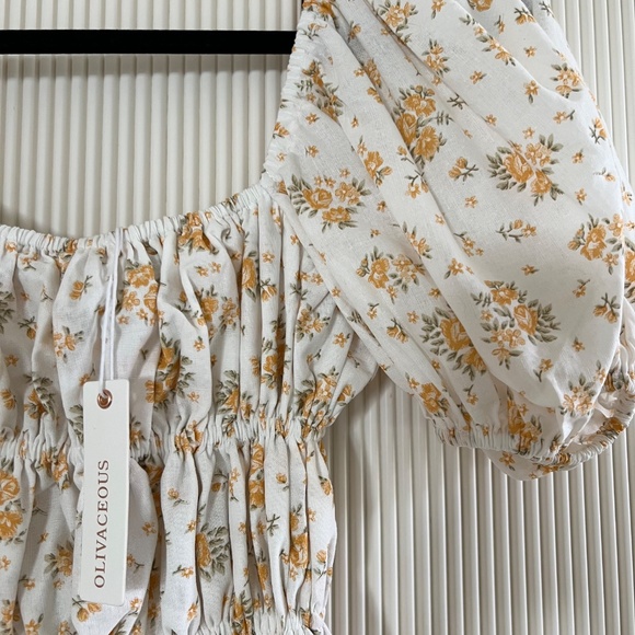 NWT Olivaceous Floral Mini Dress - Picture 7 of 7